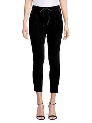 Vero Moda Cropped Skinny Velvet Pant