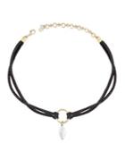 Lucky Brand New West Leather Choker Necklace