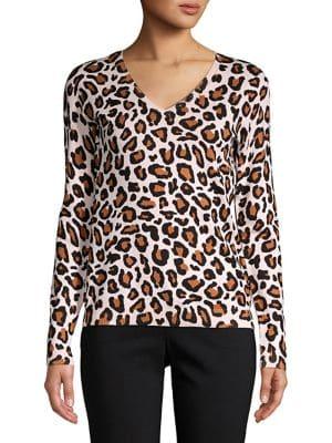 Premise Printed V-neck Sweater