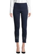 Lysse Cropped Embellished Trousers