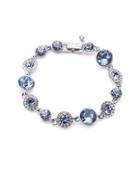 Givenchy Blue Sapphire Foldover Bracelet