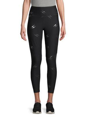 Askya Graphic Sliced Leggings