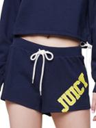 Juicy By Juicy Couture Logo Drawstring Shorts