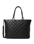 Michael Michael Kors Quilted Large East West Leather Tote