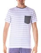 Spenglish Striped Solid Pocket Tee