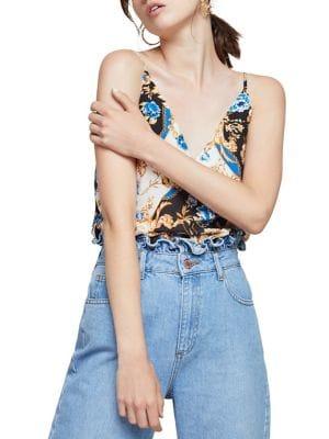Miss Selfridge Chain Printed Cami