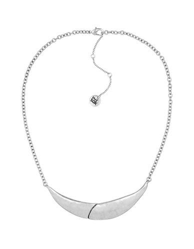 The Sak Silvertone Overlap Pendant Necklace