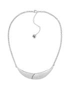 The Sak Silvertone Overlap Pendant Necklace