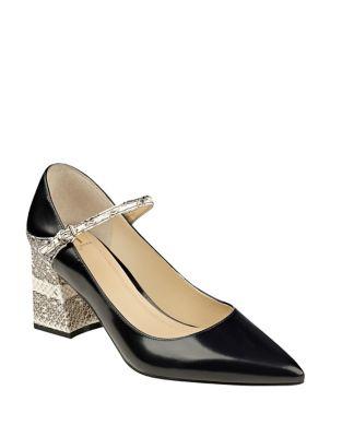 Marc Fisher Ltd Zullys Leather Pointed Toe Pumps