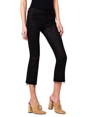 Dl Cropped Frayed Pants