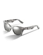 Mcq By Alexander Mcqueen Patterned Wayfarer Sunglasses