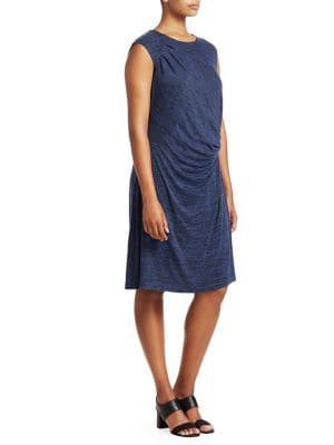 Nic+zoe Plus Plus Sleeveless Twist Shift Dress