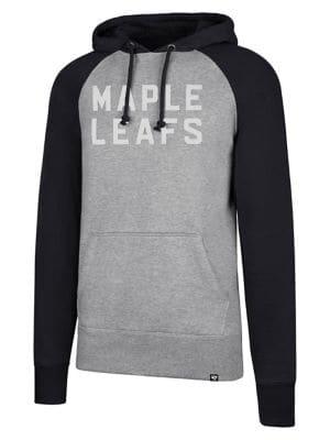 47 Brand Toronto Maple Leafs Nhl Raglan Sport Hoodie