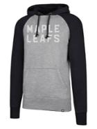 47 Brand Toronto Maple Leafs Nhl Raglan Sport Hoodie