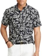 Polo Big And Tall Oxford Floral Cotton Shirt