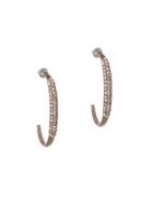 Bcbgeneration Paved Hoop Earrings/1.5