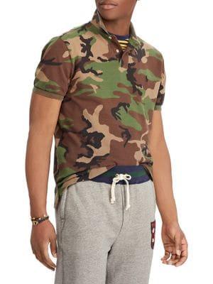 Polo Ralph Lauren Custom Slim-fit Camo Polo Shirt