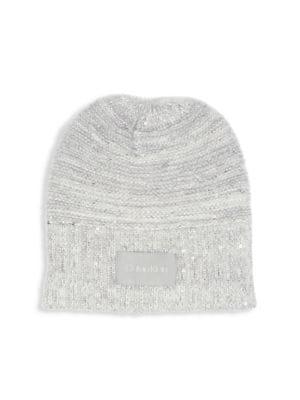 Calvin Klein Marled Sequin Beanie