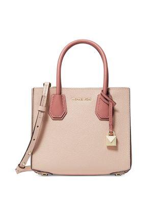 Michael Michael Kors Mercer Leather Messenger Satchel