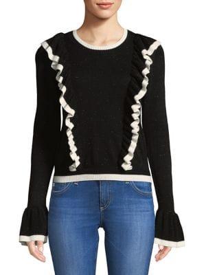 The Fifth Label Transcript Ruffled Top