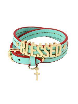 Bcbgeneration Affirmation Blessed Wrap Bracelet
