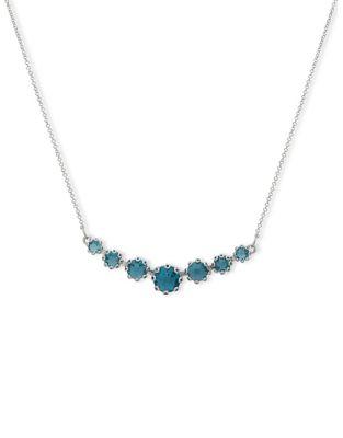 Jenny Packham Sapphire Frontal Necklace