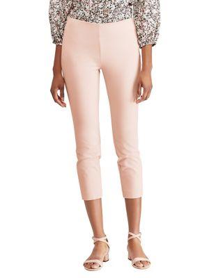 Lauren Ralph Lauren Petite Stretch Twill Skinny Cropped Pants
