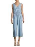 Two By Vince Camuto Textured Cropped Jumpsuit