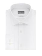 Michael Kors Slim-fit Airsoft Stretch Solid Dress Shirt