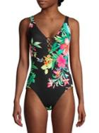 Tommy Bahama Fleur De Flora 1-piece Swimsuit