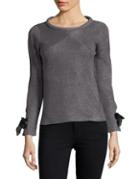 Nic+zoe Rolled Neck Textured Sweater
