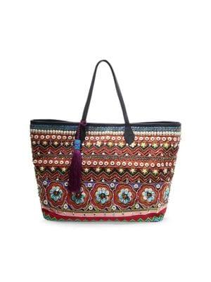 Steve Madden Bhaiti Beaded Tote