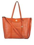 Lodis Laguna Perf Rfid Onna Large Leather Tote