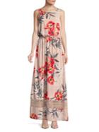 Adrianna Papell Tropical Breeze Maxi-dress