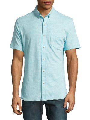 Surfsidesupply Heathered Short-sleeve Knit Shirt