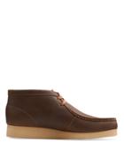 Clarks Stinson Leather Chukka Boots