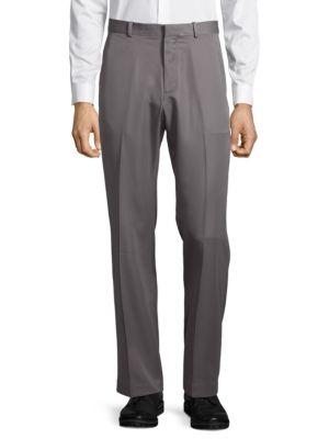 Perry Ellis Portfolio Flat Front Luxury Performance Pants