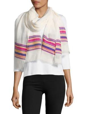 Design Lab Mixed-stripe Oblong Scarf