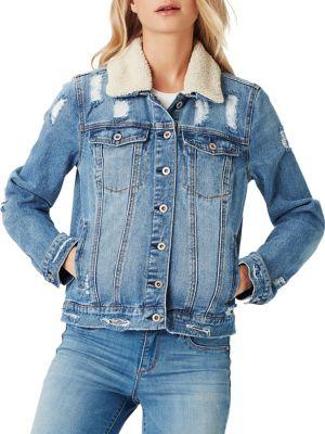 Jessica Simpson Sherpa Denim Jacket
