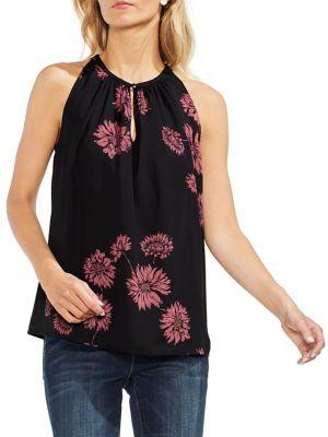 Vince Camuto Zen Bloom Floral Blouse