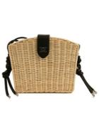 Sam Edelman Layla Straw Basket Shoulder Bag