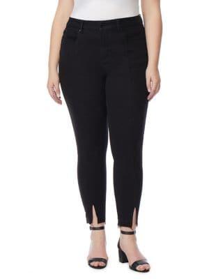 Rebel Wilson X Angels Plus Capitol Mid Rise Ankle Skinny Jeans