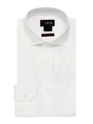 Lord Taylor Classic Slim-fit Dress Shirt