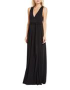 Bcbgeneration Belted Sleeveless Gown