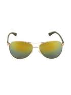 Vince Camuto 57mm Rounded Aviator Sunglasses