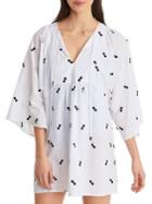 Karl Lagerfeld Paris Sunglasses Printed Tunic Cover-up