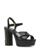 Michael Michael Kors Palmer Leather Slingback Platform Sandals
