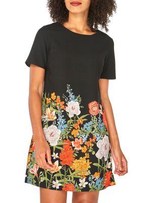 Dorothy Perkins Short Sleeve Floral Shift Dress