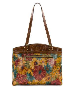 Patricia Nash Fresco Bouquet Poppy Tote