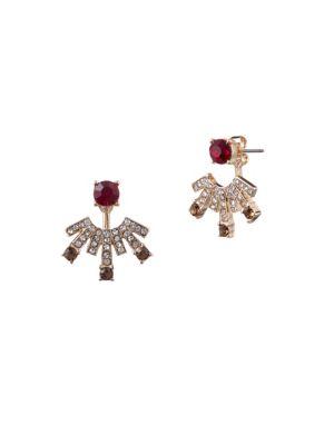 Anne Klein Crystal Floater Earrings